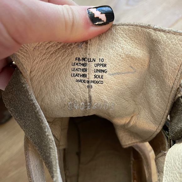 Freebird By Steven Size 10 Brown Leather Rollin Boot - Picture 3 of 10